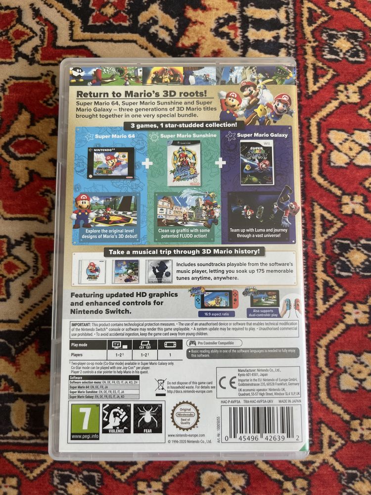 Mario all stars Nintendo Switch unikat