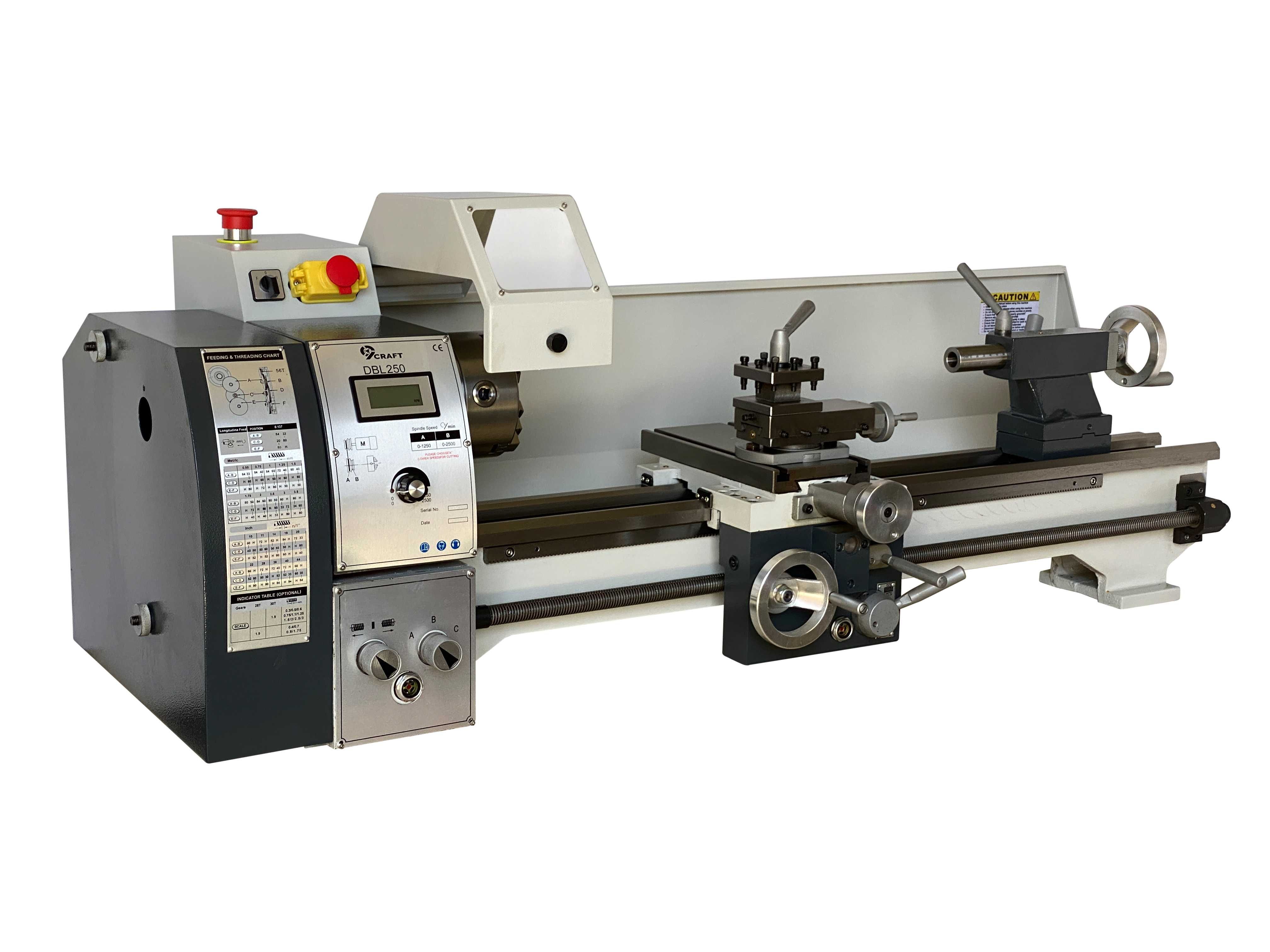 Токарний верстат 9craft DBL250 250х800 1100W 38 мм шпиндель