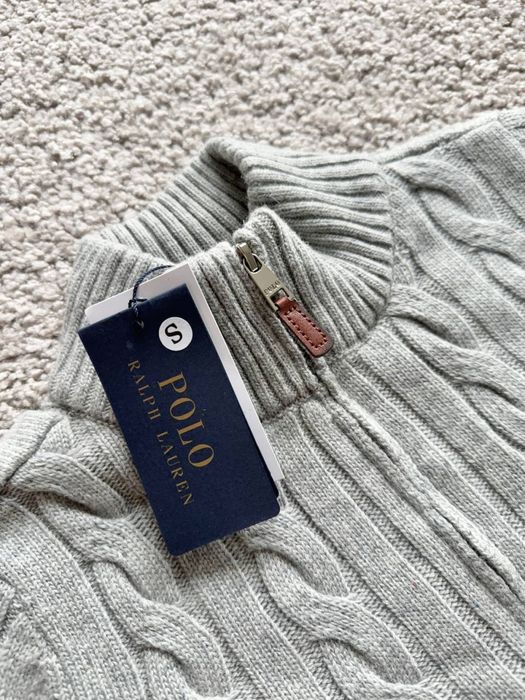 Свитер Polo Ralph Lauren на замке (1/3 зип)