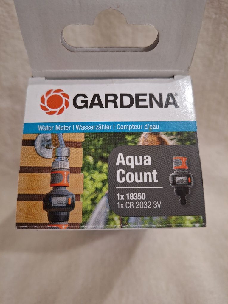 GARDENA licznik wody AquaCount 18350