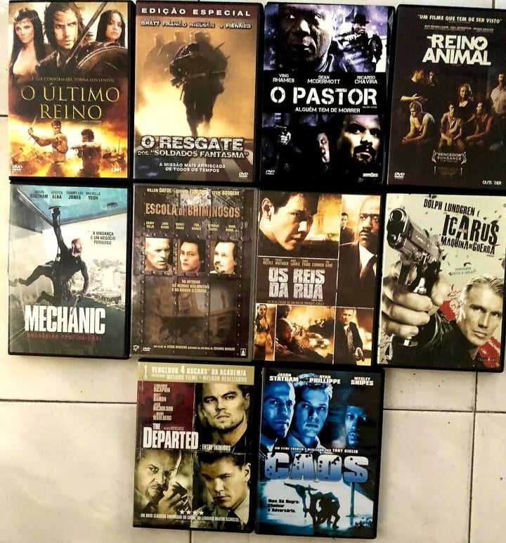 10 DVD Filmes Acção