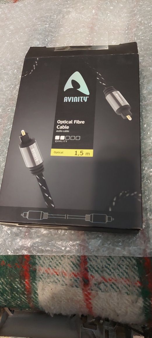 Kabel TOSLINK optyczy 1.5m AVINITY