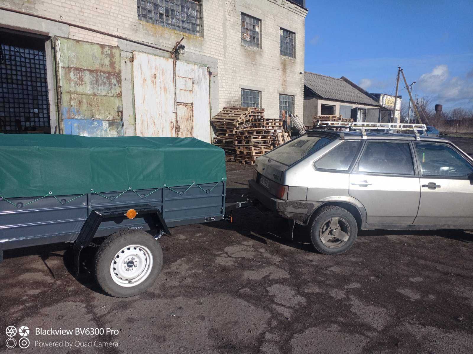 Прицеп Причіп з виробництва ПА 2300*1300*500 міцний посилен на 1.25т