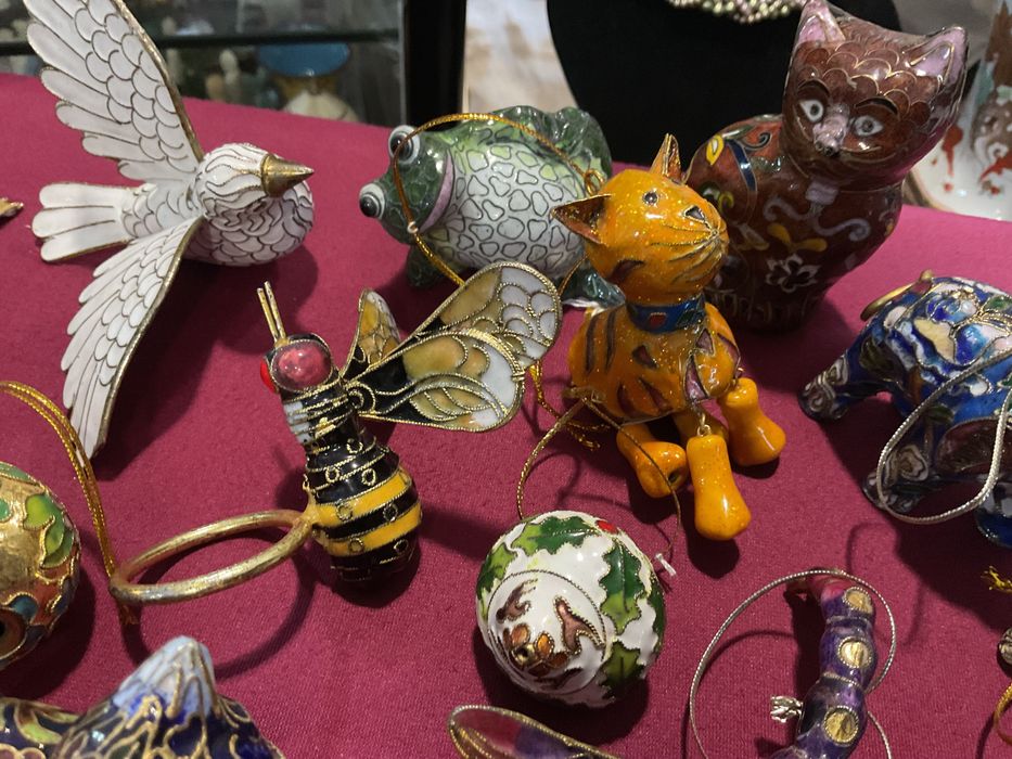 Figuras Natal decoração cloisonne ,,preço unidade 22