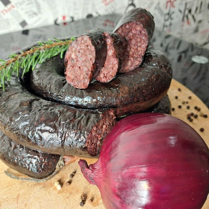 Кров'яна ковбаса.Кров'янка ОПТ 95 грн за кг.Печінкова ковбаса.ОПТ