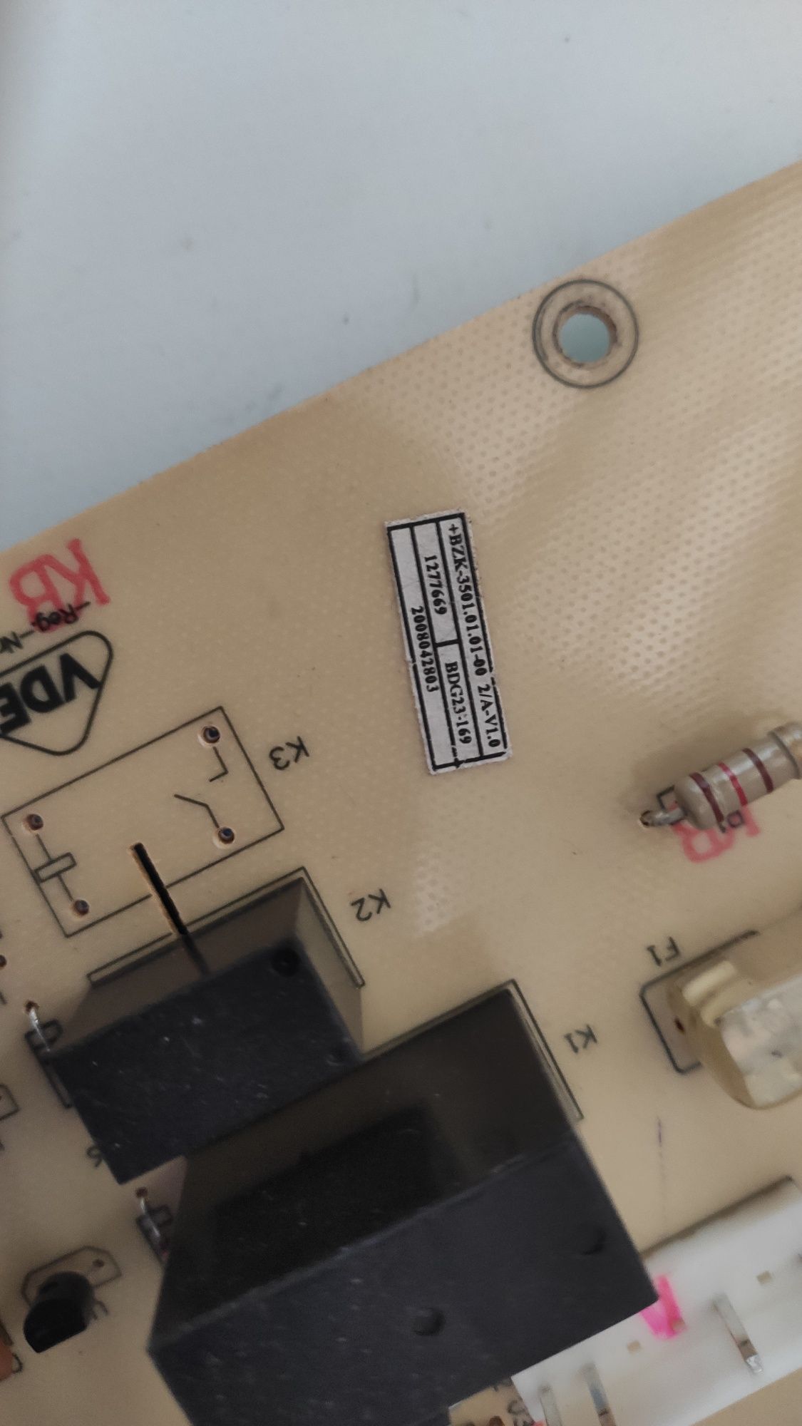 Moduł sterujący lodówki PCB01-92-v03