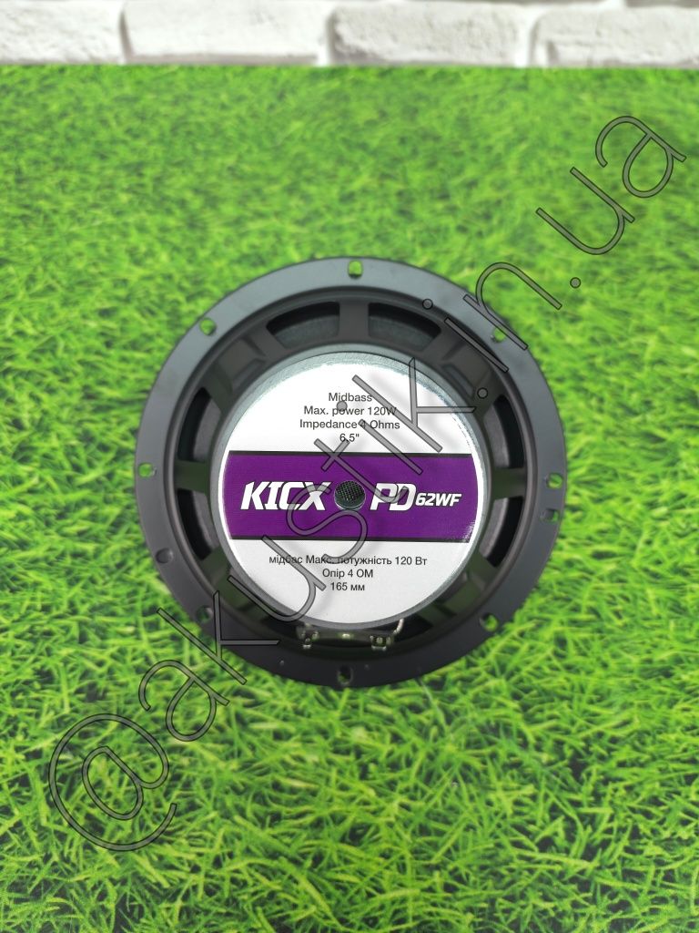 Кикс мидбасы новые динаммки Kicx PD 62WF