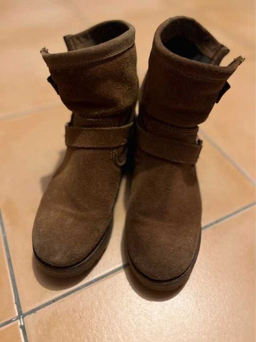 Botins Camurça, tamanho 37