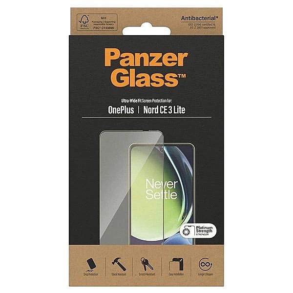 Szkło hartowane PanzerGlass Ultra-Wide Fit na OnePlus Nord CE 3 Lite