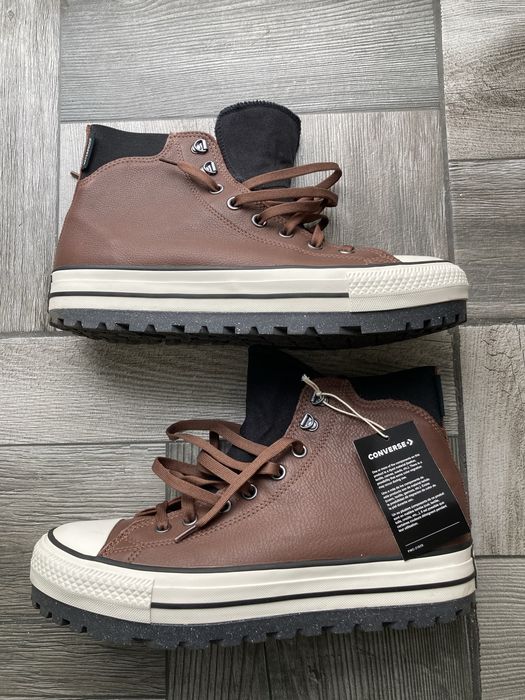 Чоловічі кеди Converse Ctas City Trek Wp Hi 45 (29 см) Коричневі