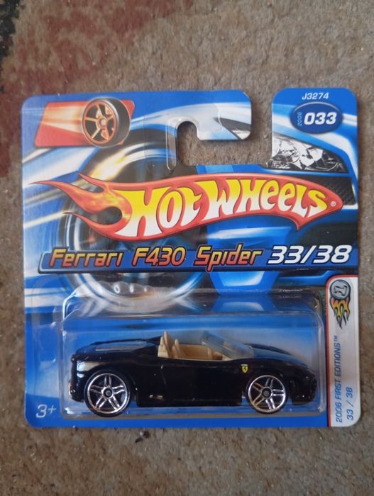 unikat Ferrari F430 Spider Hot Wheels First Edition 2006