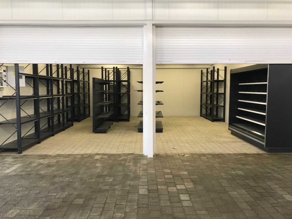 Касові зони, стелажі та холодильники в магазин. Гранти на торг. обладн