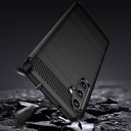 Carbon Case Etui Do Samsung Galaxy A25 5G Elastyczny Silikonowy Karbon