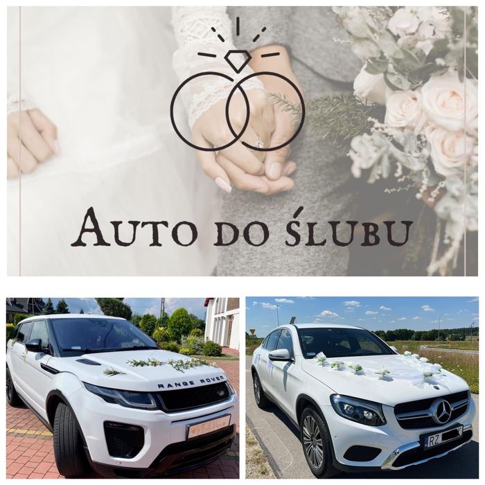 Auto Do Ślubu - Mercedes-Benz GLC 250 Coupé or Range Rover Evoque