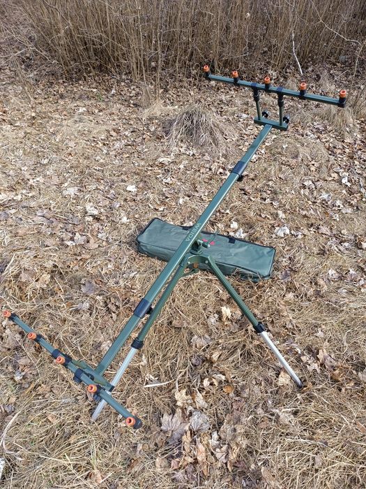 Підставка коропова род под гойдалка на 5 вудилищ