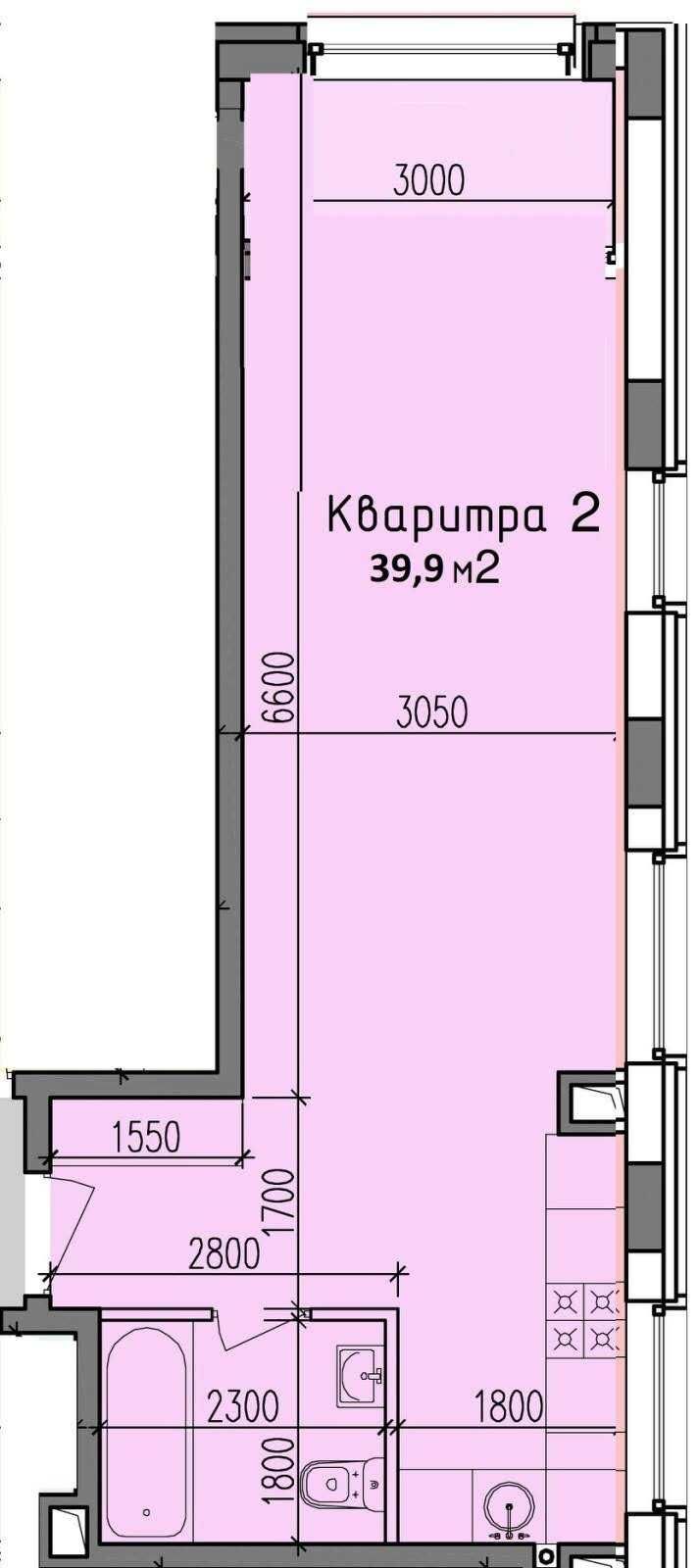 Продам 1-к квартиру ЖК Victory Hall Набережная Победы