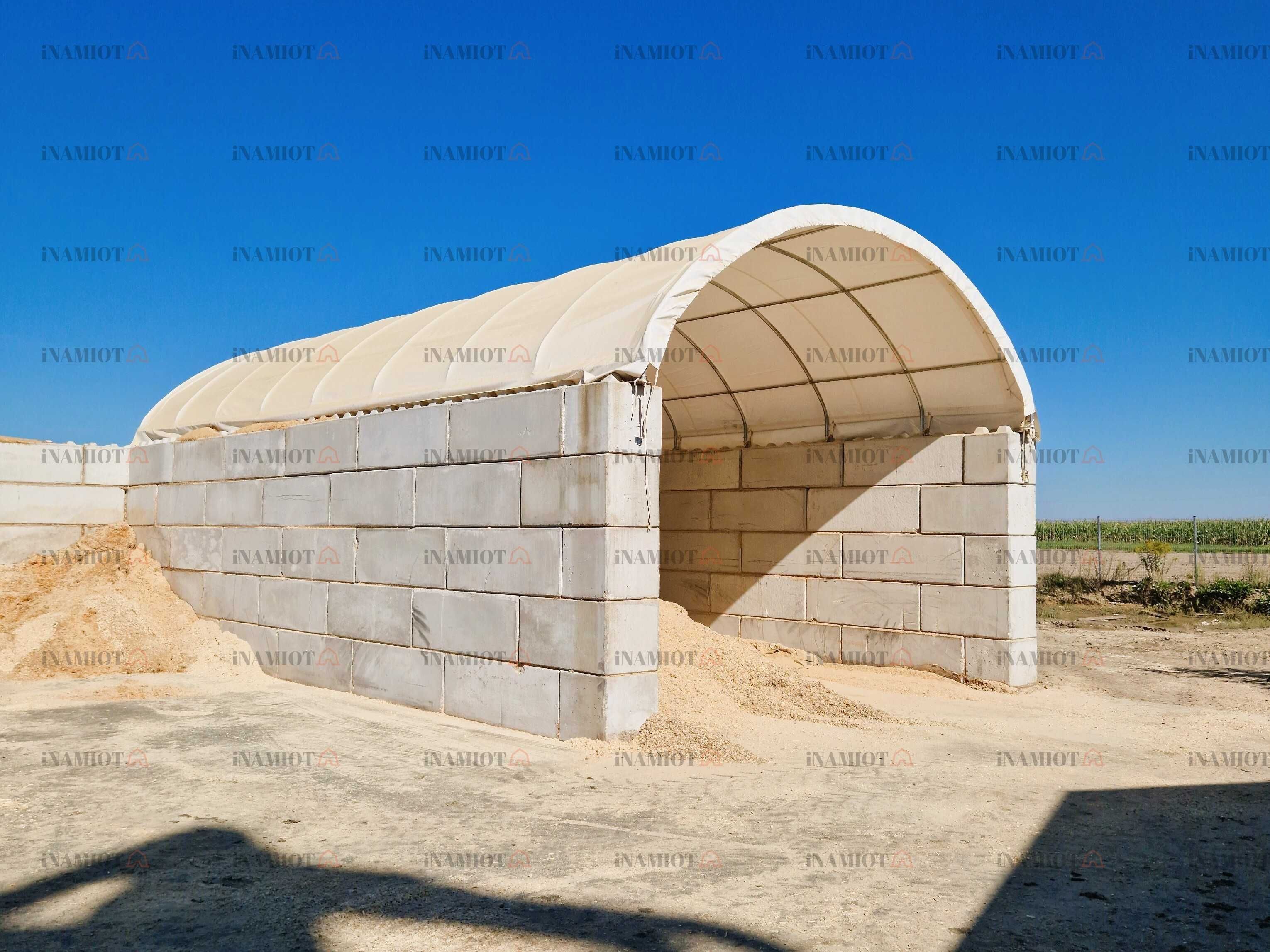 Zadaszenie Kontenerowe 6x6m (wiata tunelowa, magazyn)