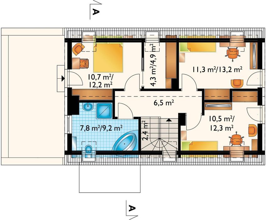 BEZPOŚREDNIO Nowoczesny dom z pompą ciepła i dużym garażem