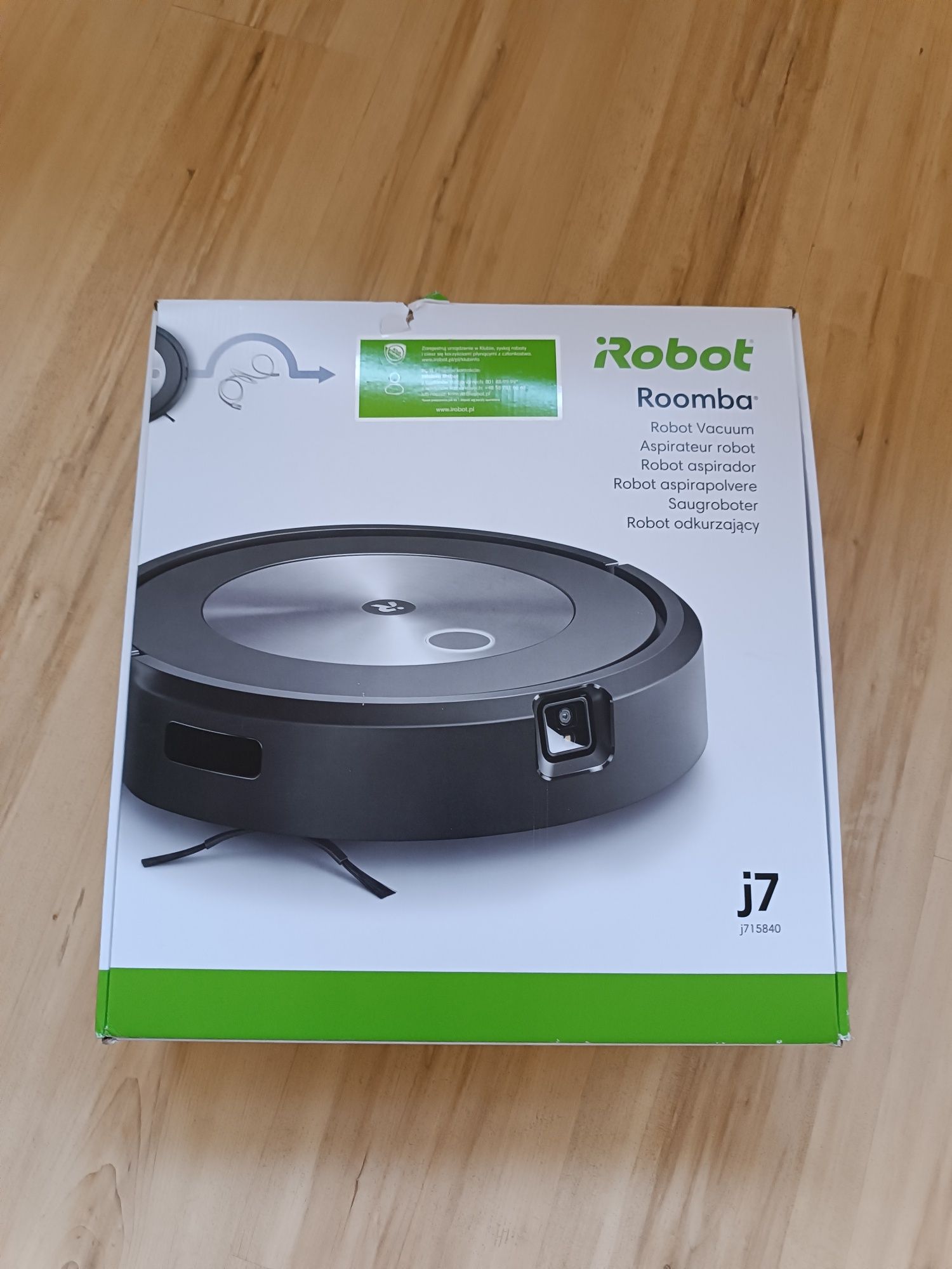 Robot sprzątający roombo j7