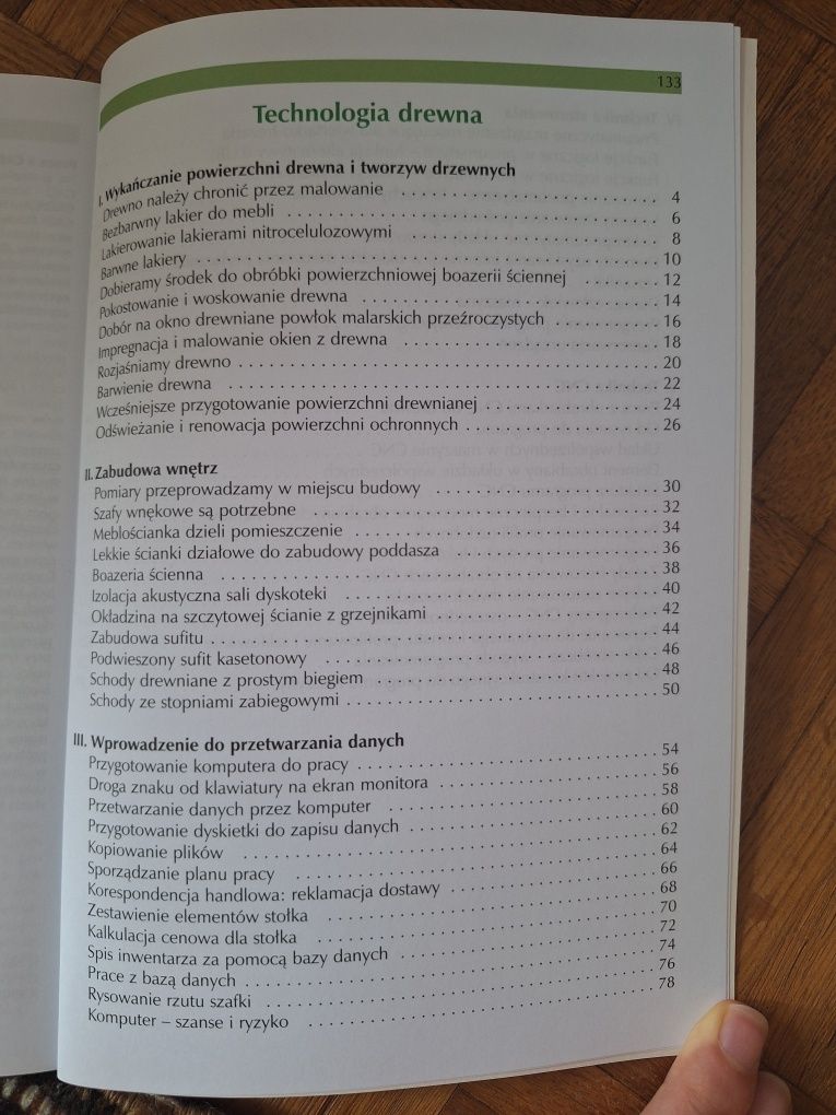 Technologia drewna 3 podręcznik do nauki zawodu