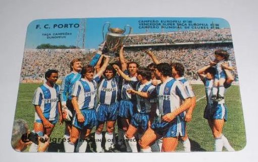 Calendário FC Porto 1987 Campeoes europeus