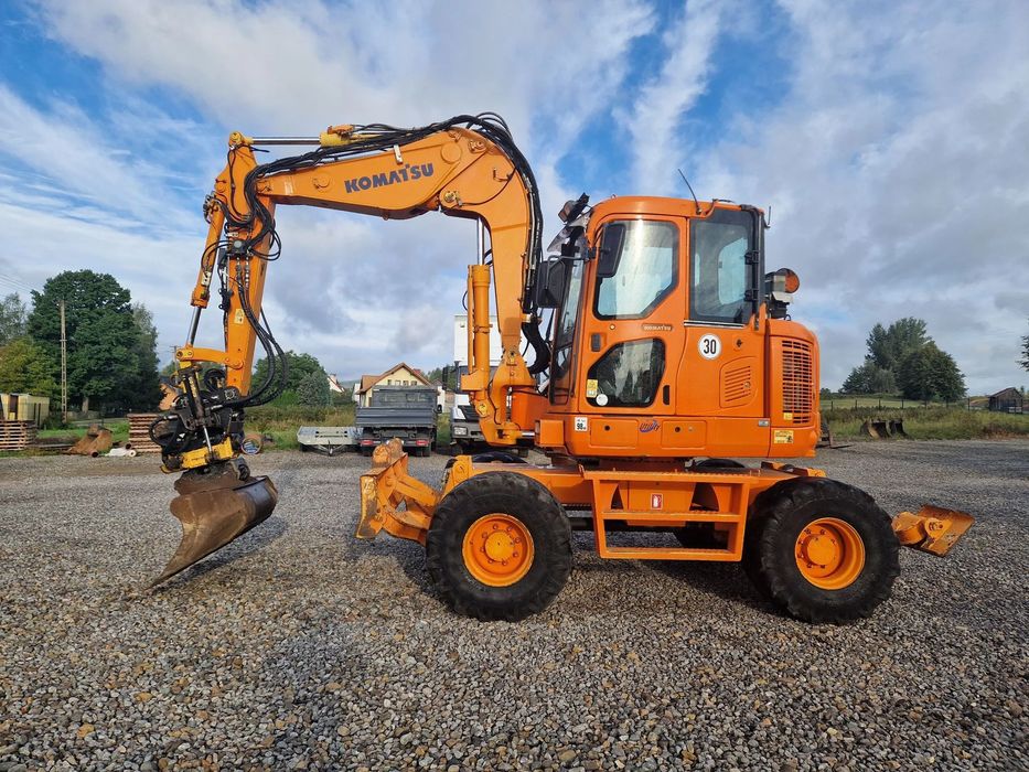 Komatsu PW118  Rototilt