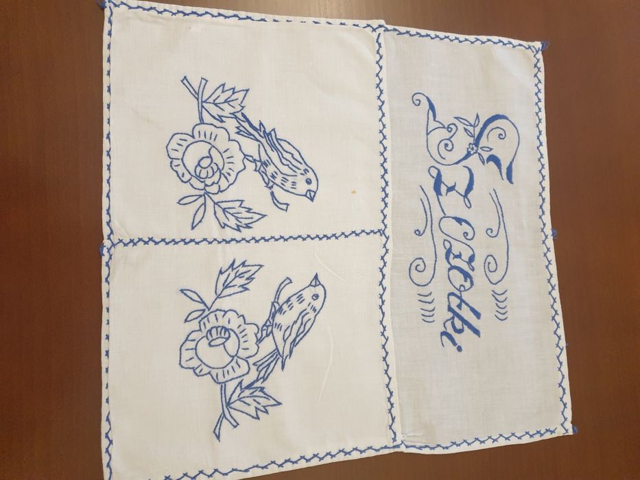 Oryginalna ręcznie haftowana makatka