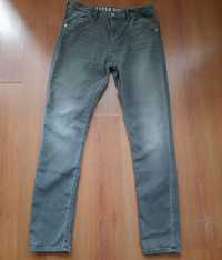 Szare spodnie jeansowe H&M 164