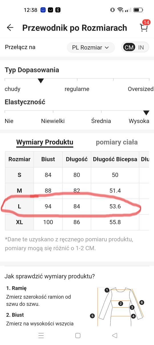 Sukienka L shein