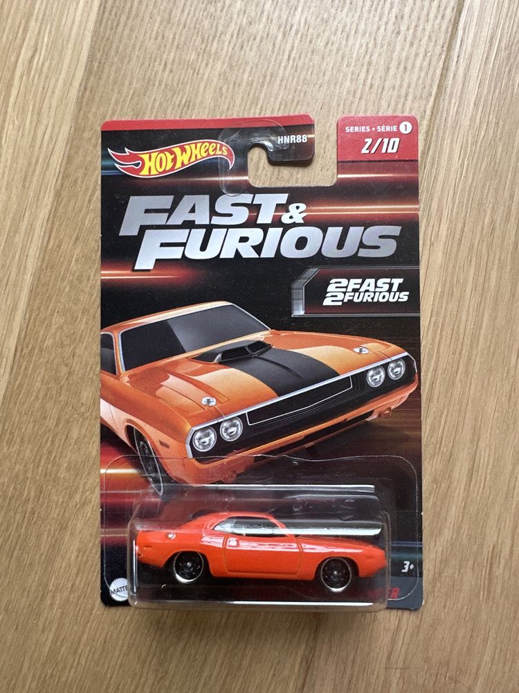 Hot wheels fast and furious Dodge Hemi challenger