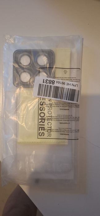 Películas mais protecção de câmara