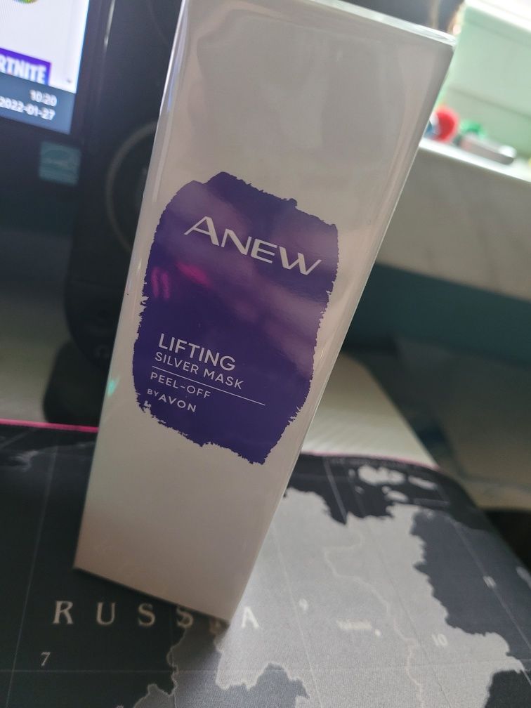 Liftingująca maseczka do twarzy peel-off Anew