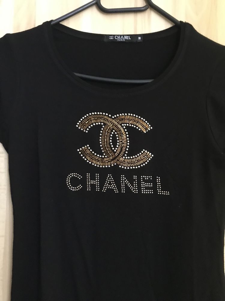 Bluzka Chanel czarna