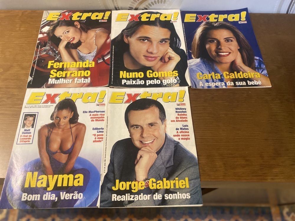 Revistas anos 80 e 90 DN Magazine + Extra 24H + Dona