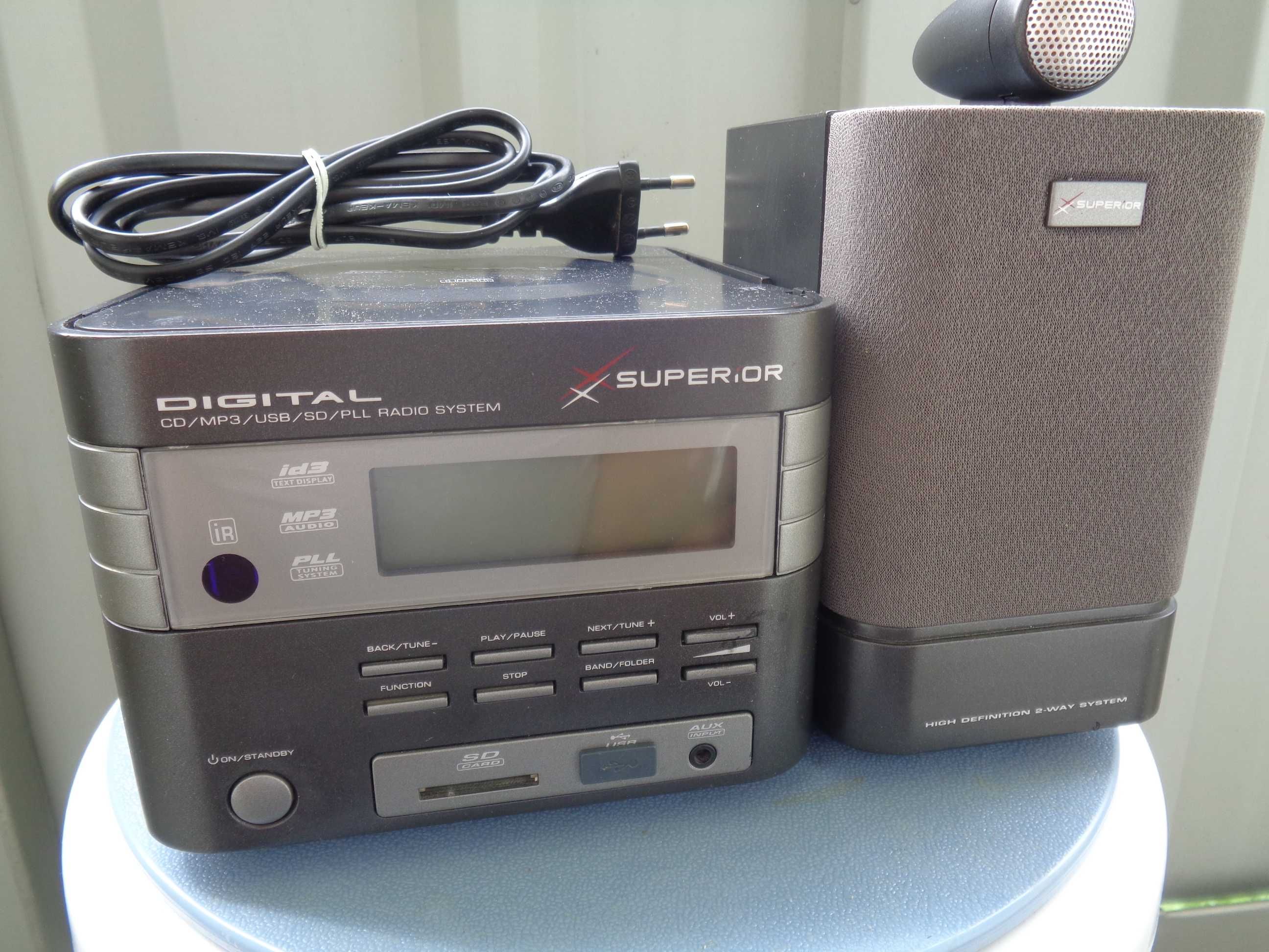SUPERIOR DIGITAL micro radio system CD