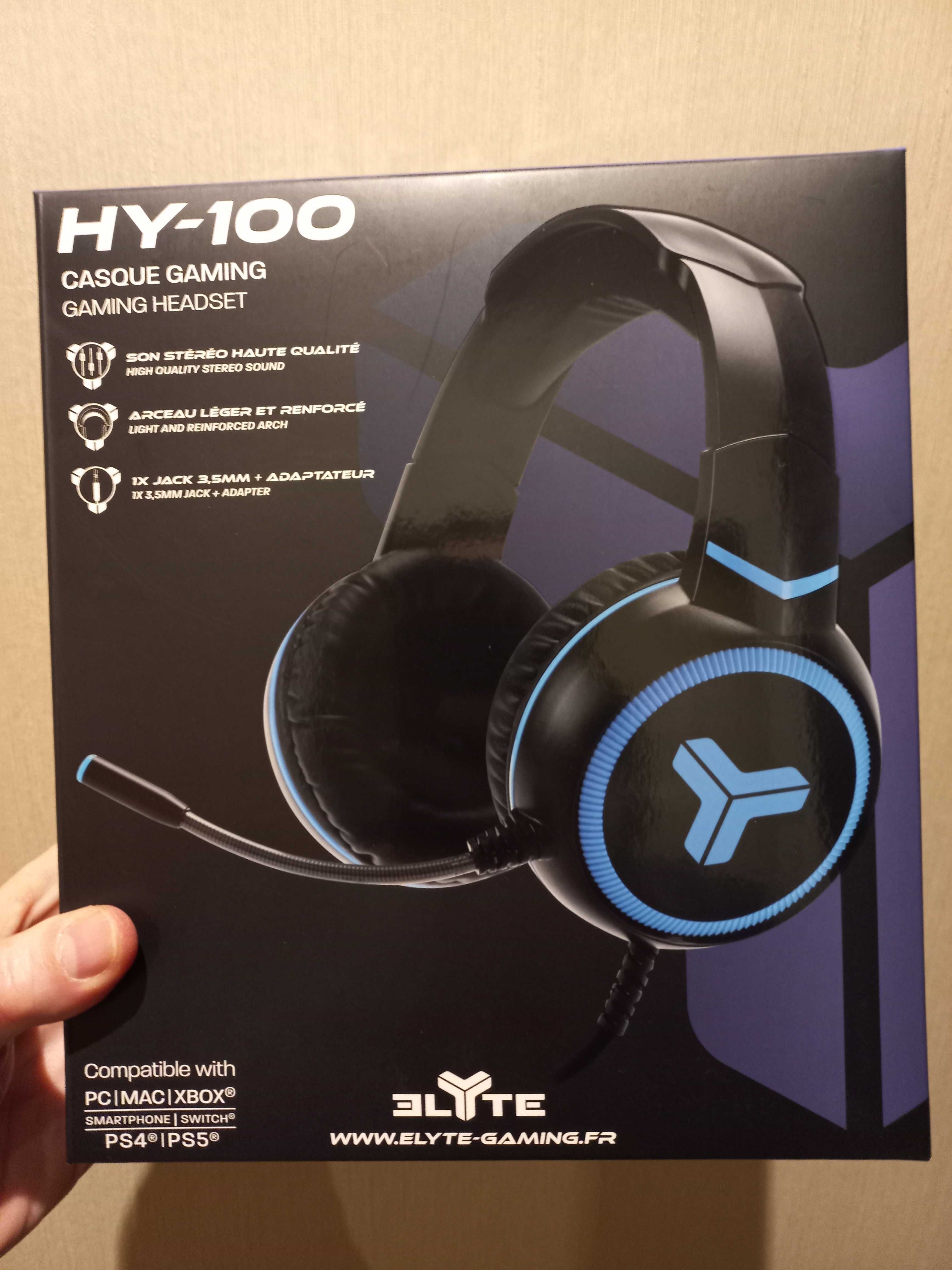 Auscultadores / Phones Gaming Headset Elyte HY-100 (NOVO SELADO)