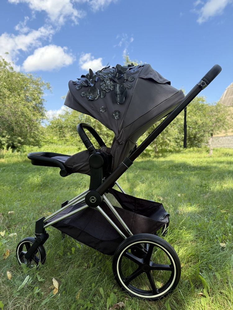 Cybex Priam 4.0 Simply Flowers Grey