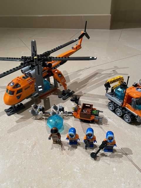 Klocki Lego CITY helikopter z dodatkowym zestawem polarnym