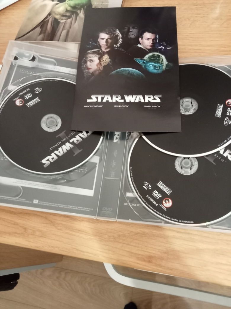 Star Wars kolekcja DVD (6 pierwszych części)