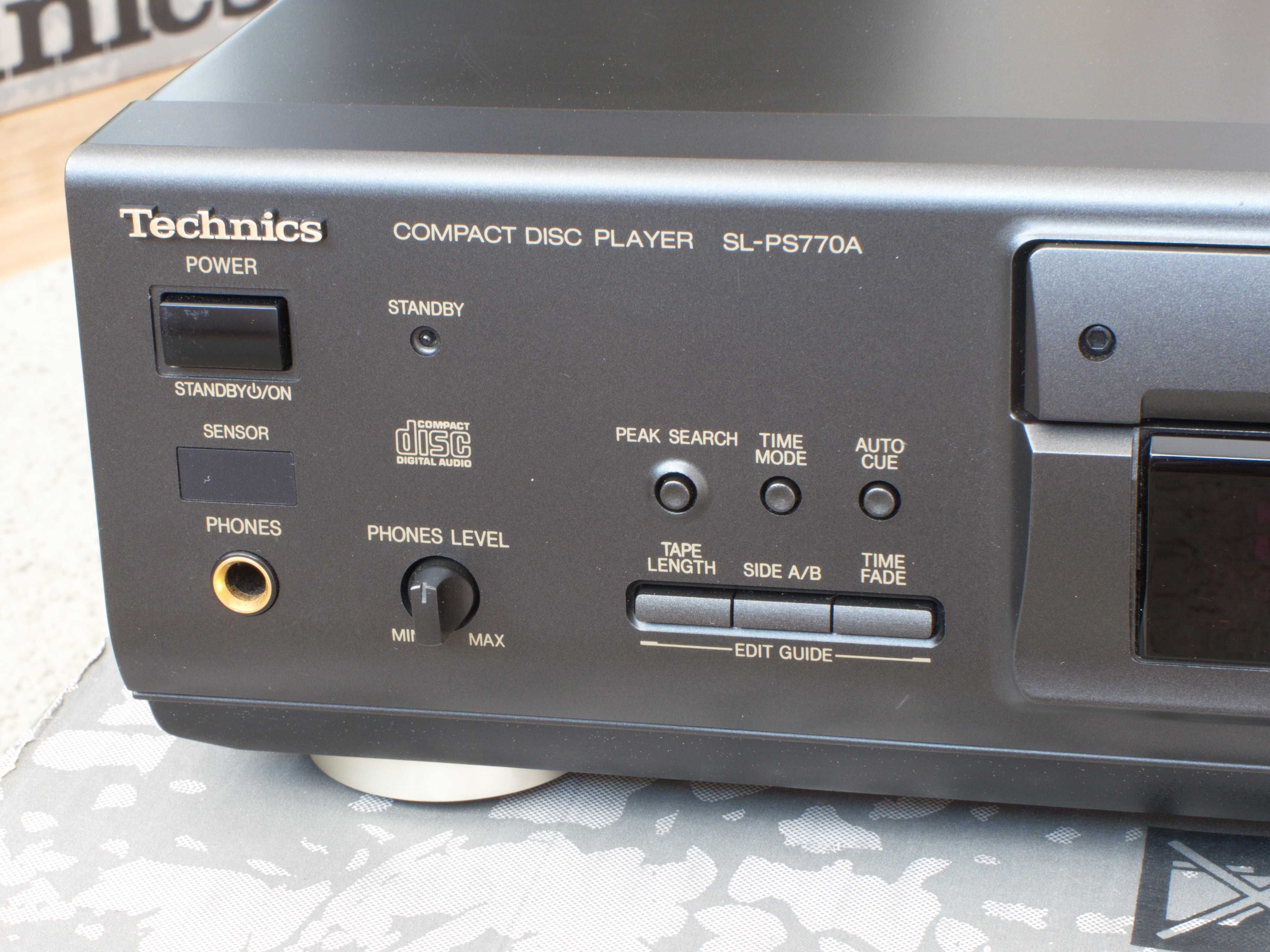 Technics Compact Disk SL-PS770A JAK NOWY pierwszy właściciel +GRATISY!