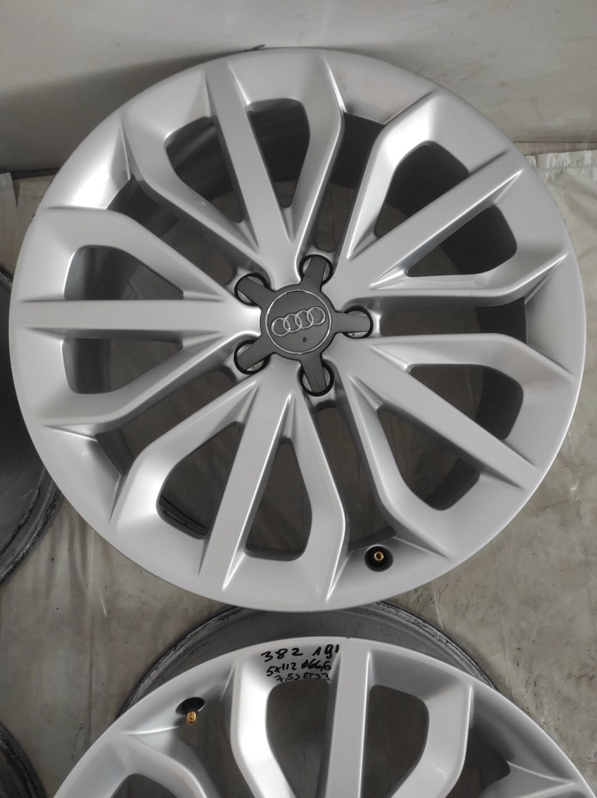 382 Felgi aluminiowe ORYGINAŁ AUDI R 19 5x112 otwór 66,6 Bardzo Ładne