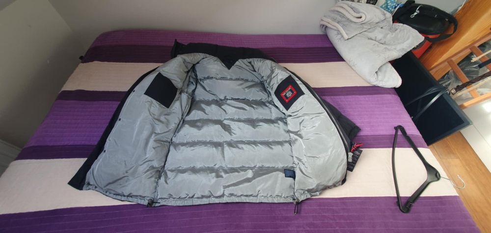 Kurtka puchowa parka Tommy Hilfiger oryginał rozm M/L 90% puchu