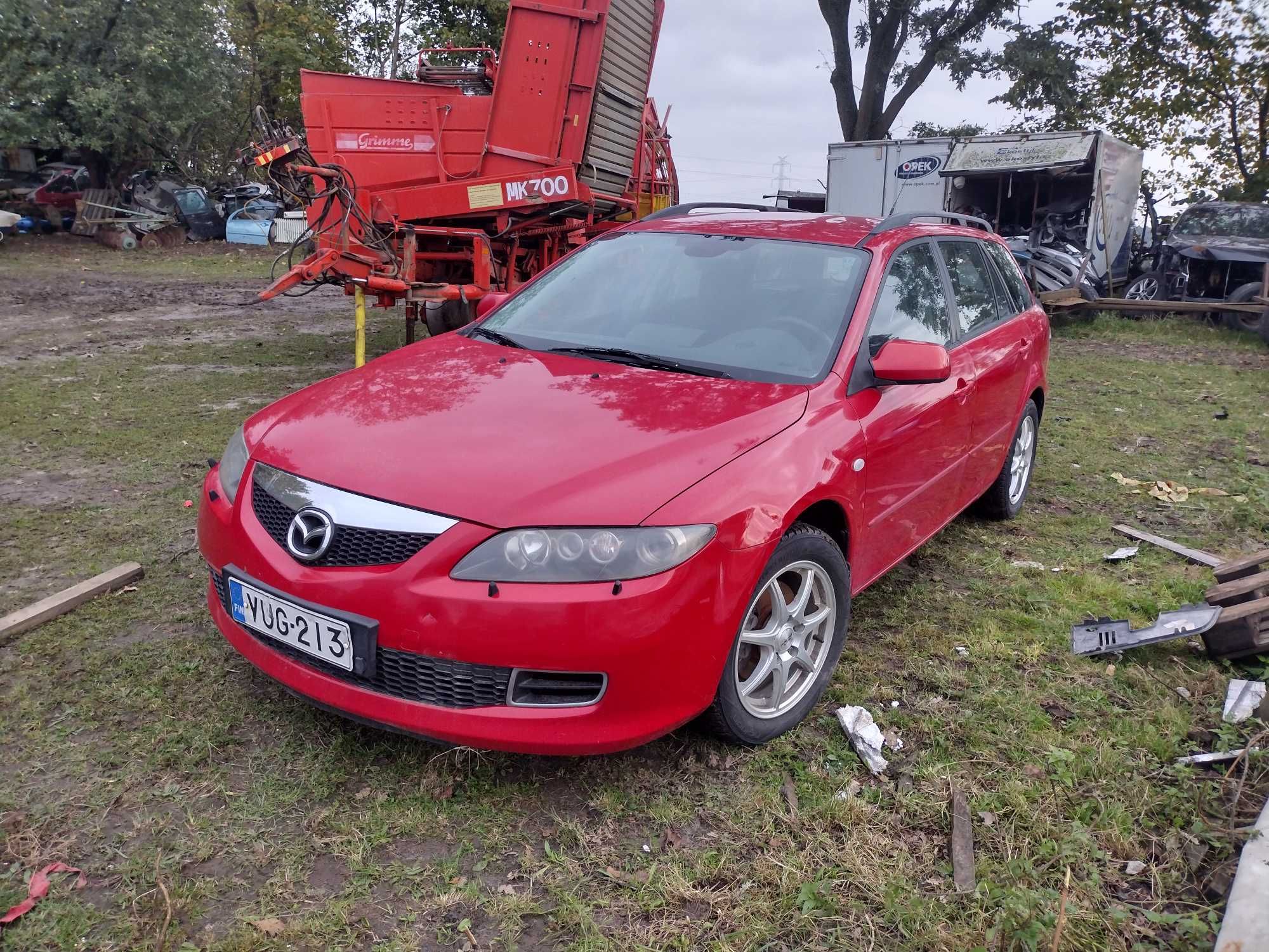 Mazda 6 GG GY maska  przód całość 2.3 automat 2008r
