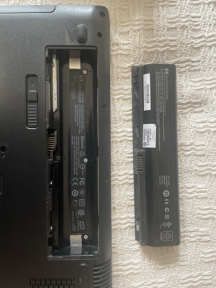 HP Pavilion dv6000 funcional + bateria + mala incluida