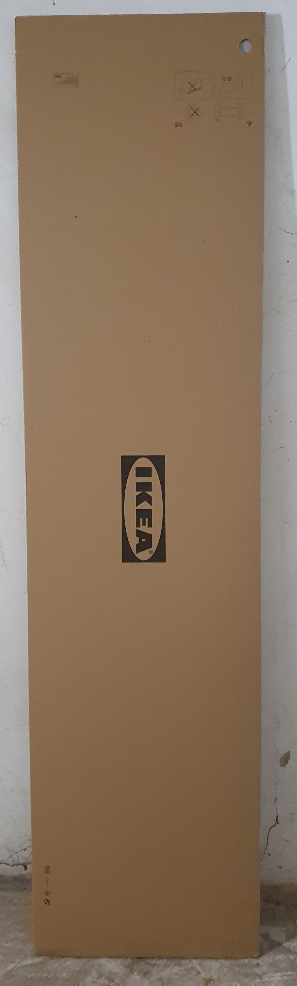 Blat kuchenny imitacja betonu jasny IKEA 63,5 x 2,8 x 246 cm