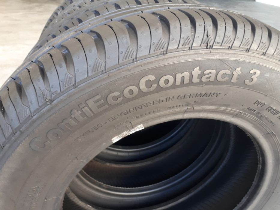 Quatro pneus novos 155/80 R13 Continental p/ Fiat Panda 169