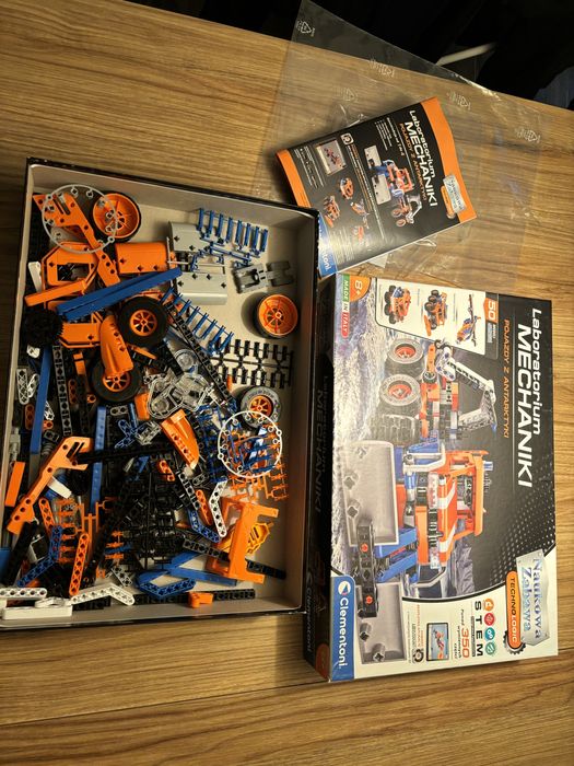 Labolatorium Mechaniki POJAZDY Z ANTARKTYKI Clementoni kompletne