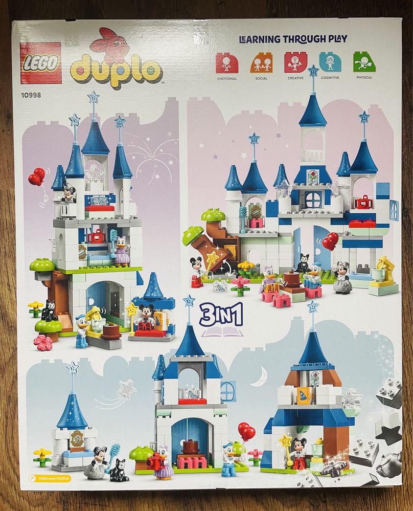 Nowe LEGO® 10998 Duplo - Magiczny zamek 3 w 1