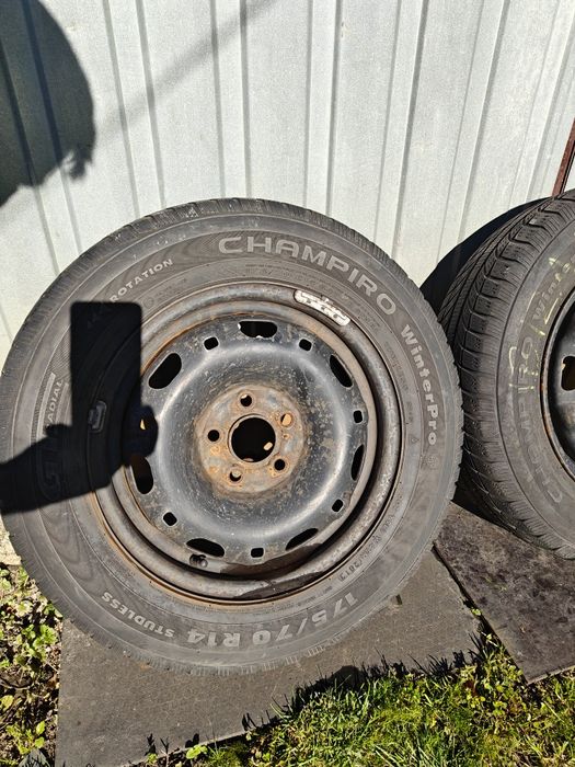 Koła /opony/felgi 5x100 R14 seat ibiza/VW polo/skoda