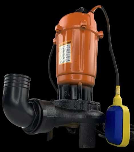 Фекальный насос с ножом 2.6 кВт для канализации (дробилкой)